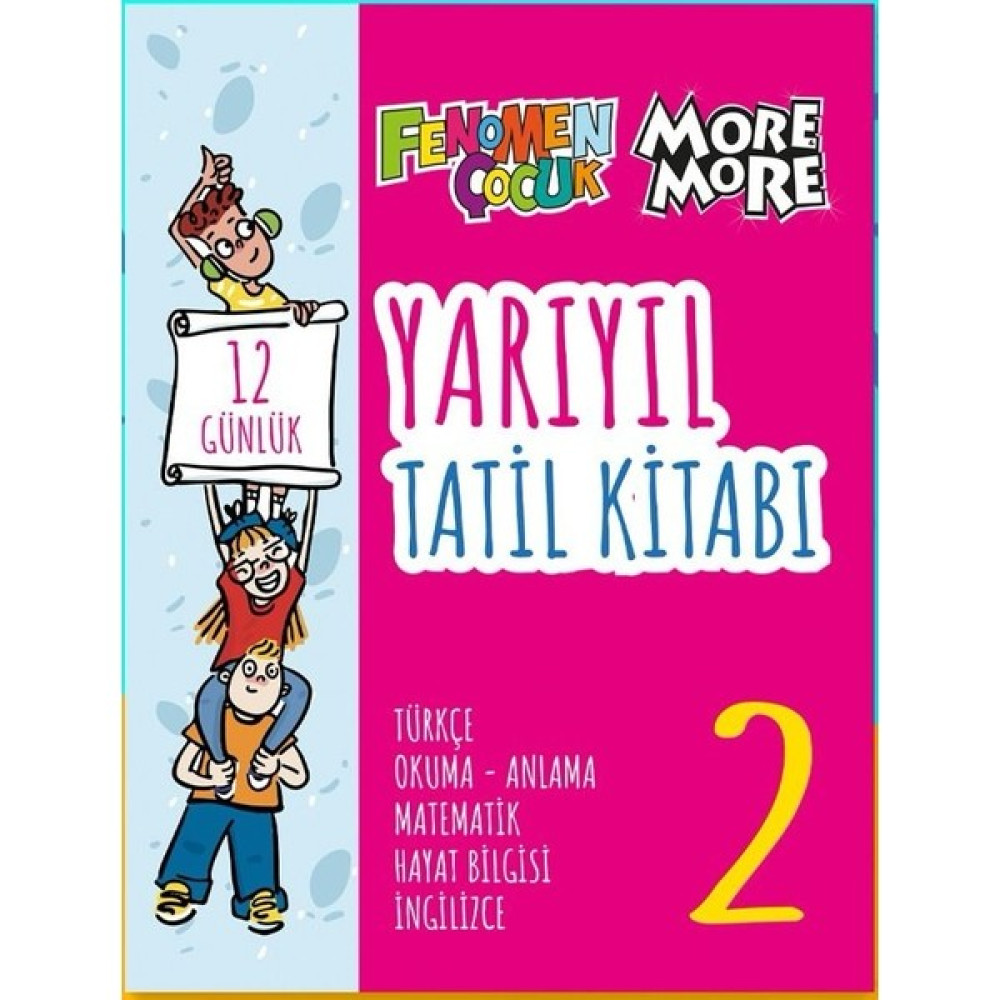 Fenomen Çocuk Yayınları 2024 2. Sınıf Yarıyıl Tatil Kitabı Tüm Dersler Fiyatı