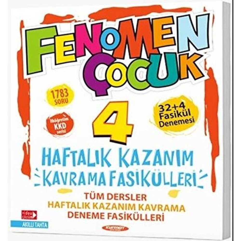 Fenomen Çocuk Yayınları Haftalık Kazanım Kavrama Fasikülleri Tüm Dersler Kaynak Kitapları Fiyatı