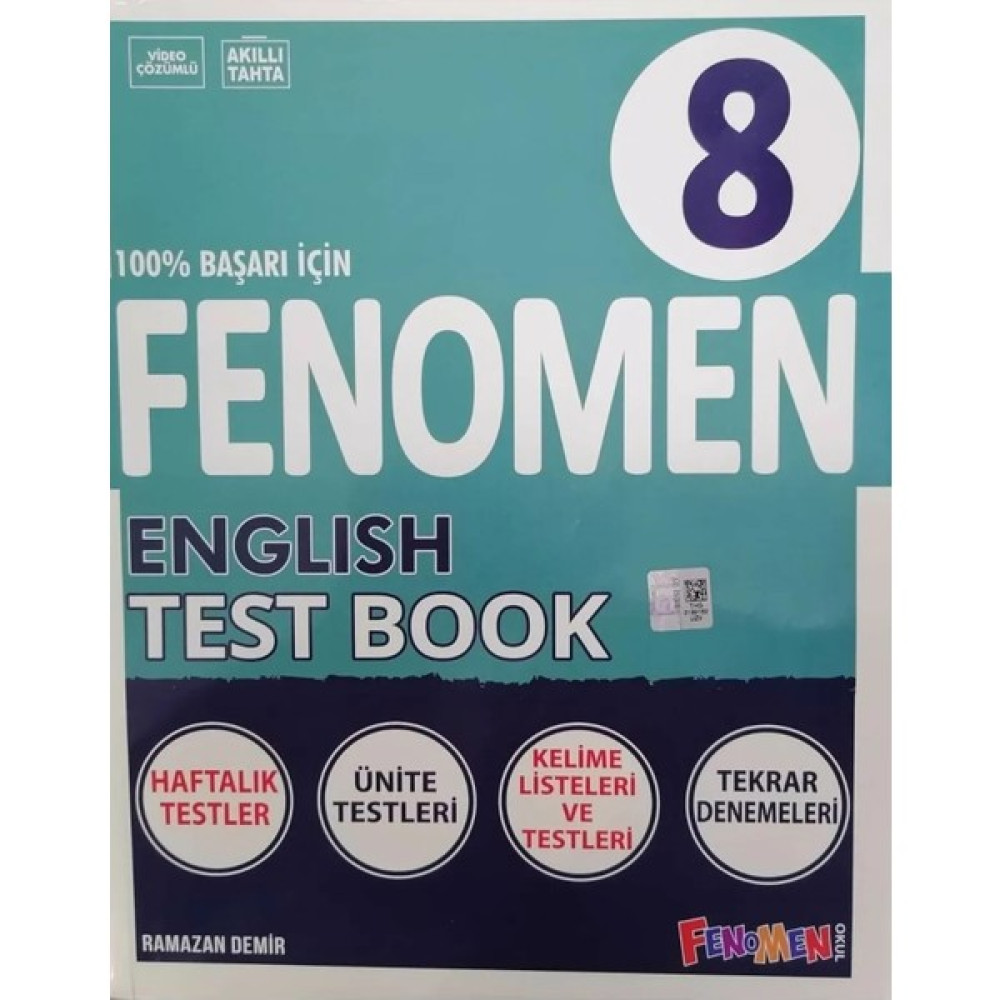Fenomen English Test Book Kaynak Kitapları Fiyatı