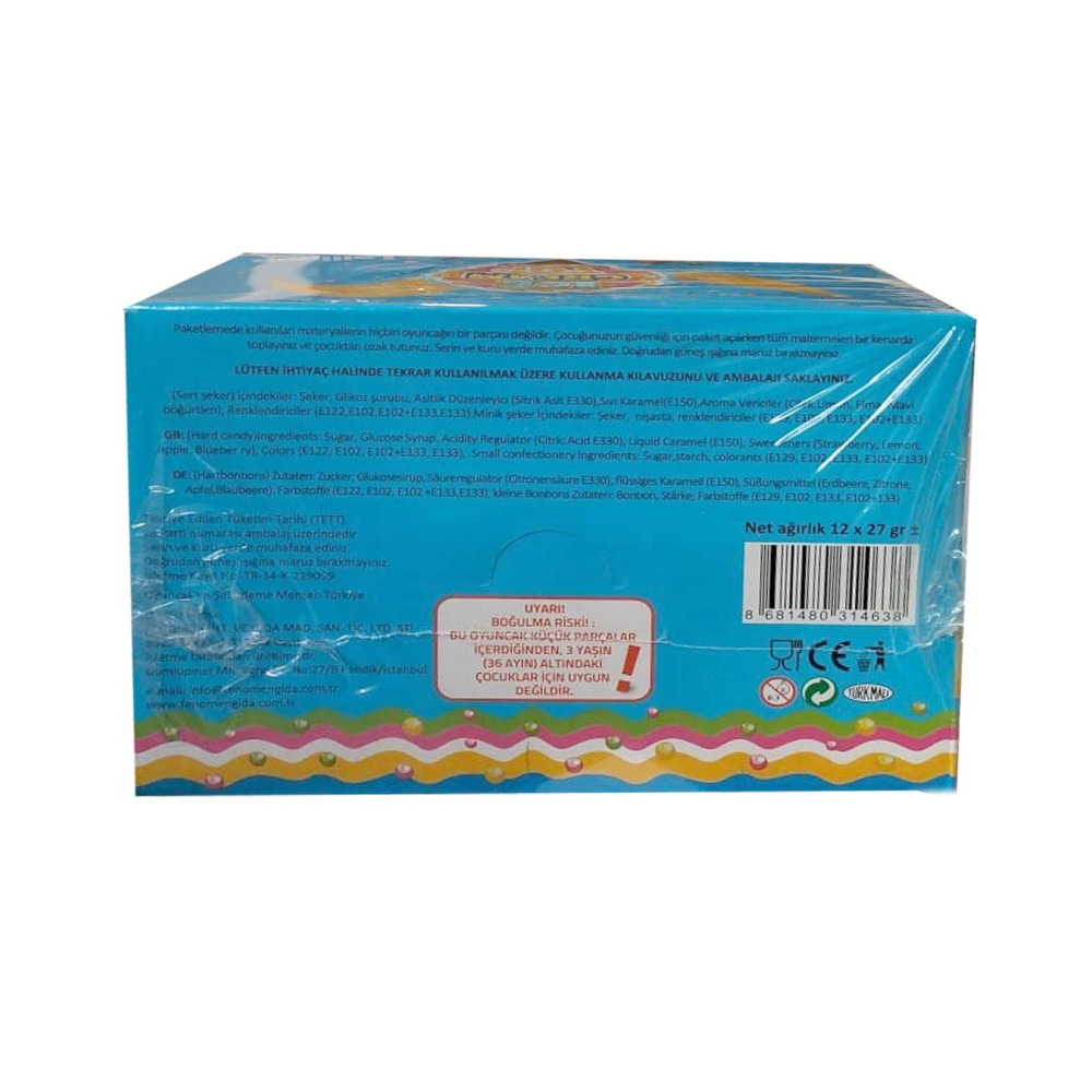 Fenomen Ice Lolipop 27 gr 12'li