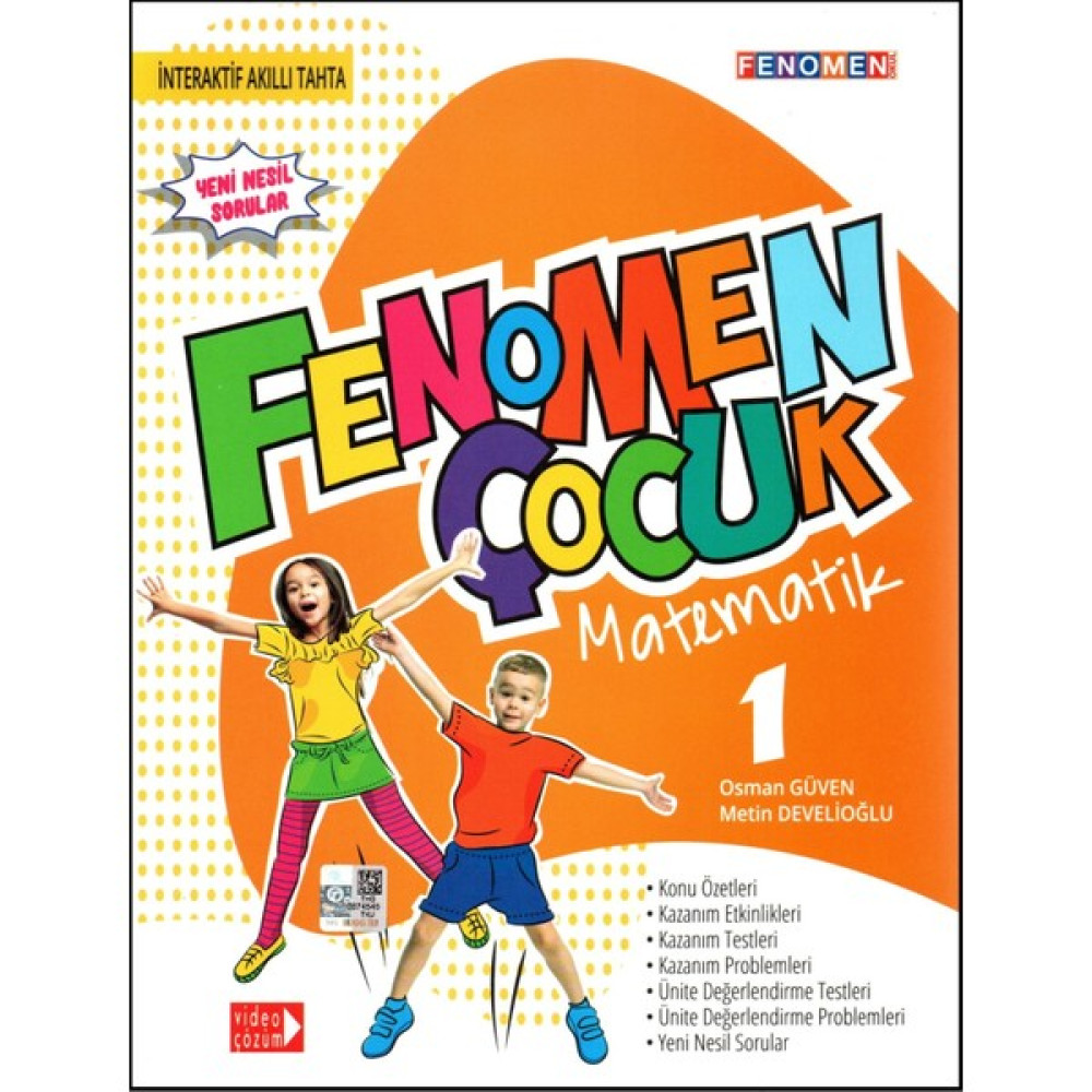 Fenomen Okul Yayınları Fenomen 1. Sınıf Matematik Konu Özetli Etkinlikli Soru Bankası Matematik Fiyatı