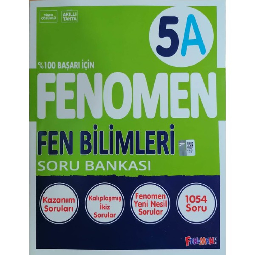 Fenomen Okul Yayınları Fenomen 5.sınıf Yeni Fen Bilimleri - A - Soru Bankası - Gama Fenomen Tüm Dersler Fiyatı