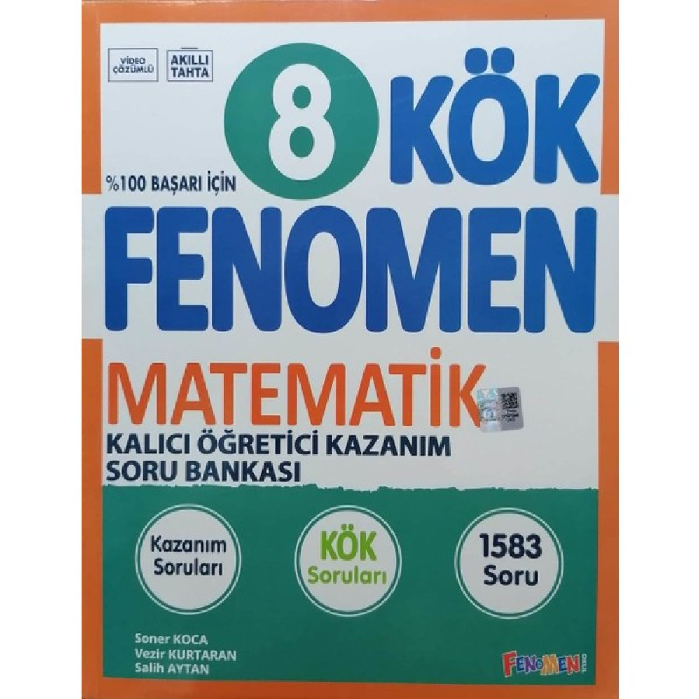 Fenomen Okul Yayınları Fenomen 8.sınıf Lgs Kök Matematik Soru Bankası - Fnm Tüm Dersler Fiyatı