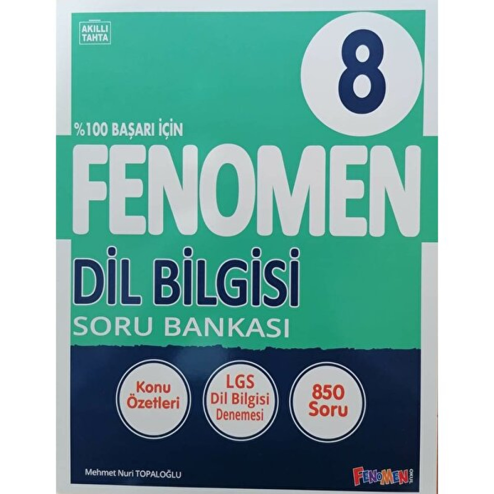 Fenomen Okul Yayınları Fenomen 8.sınıf Lgs Yeni Baskı Dil Bilgisi Soru Bankası - Fnm Tüm Dersler Fiyatı