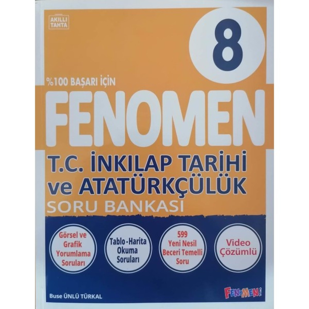 Fenomen Okul Yayınları Fenomen 8.sınıf Lgs Yeni Baskı Inkılap Tarihi Soru Bankası Tüm Dersler Fiyatı