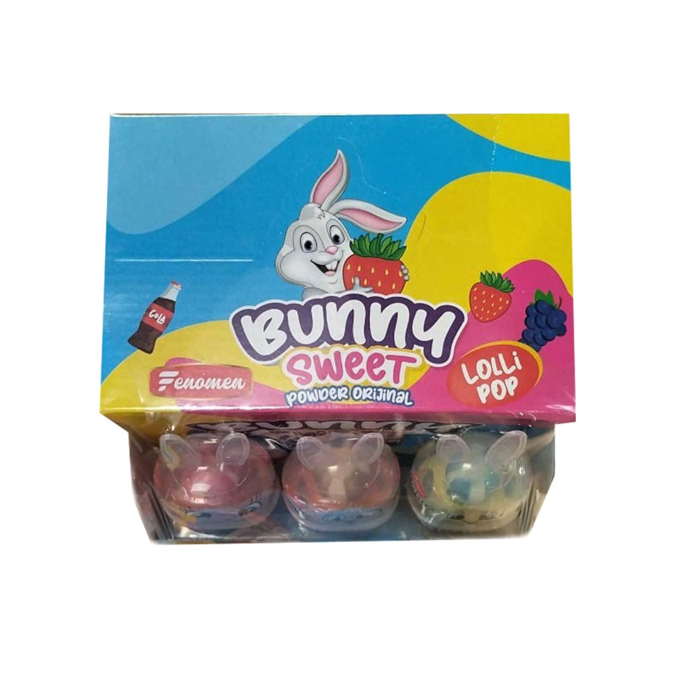 Fenomen Rabbıt Lolipop 32 gr 12'li Şekerleme Sakız Fiyatı