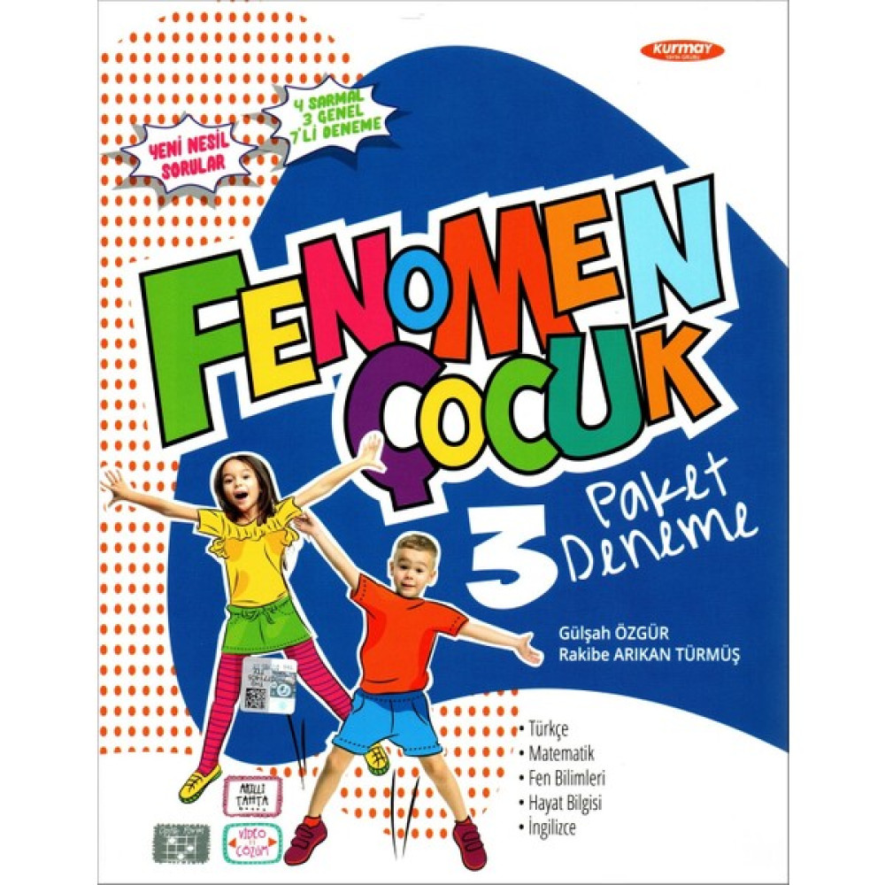 Fenomen Yayıncılık Fenomen 3. Sınıf Denemeleri 7 Deneme Tüm Dersler Fiyatı