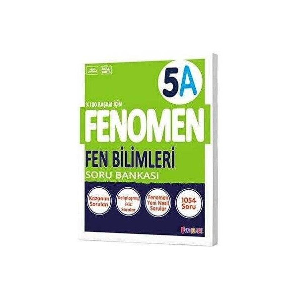 Fenomen Yayıncılık Fenomen 5. Sınıf Fen Bilimleri Soru Bankası (A) Yardımcı Kitaplar Fiyatı