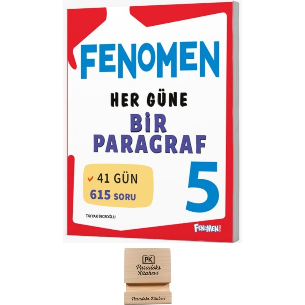 Fenomen Yayıncılık Fenomen 5. Sınıf Her Güne Bir Paragraf Soru Kitabı ve Telefon Standı Kaynak Kitapları Fiyatı