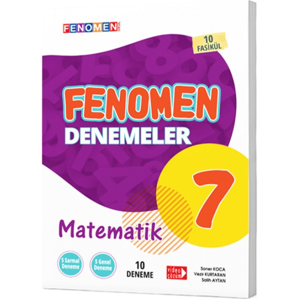 Fenomen Yayıncılık Fenomen 7. Sınıf Matematik Denemeleri Kaynak Kitapları Fiyatı