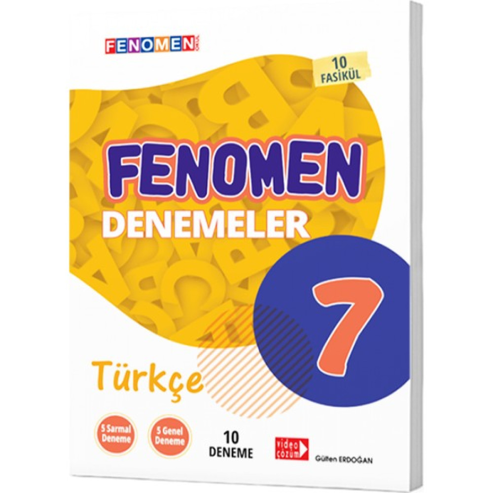 Fenomen Yayıncılık Fenomen 7. Sınıf Türkçe Denemeleri Kaynak Kitapları Fiyatı