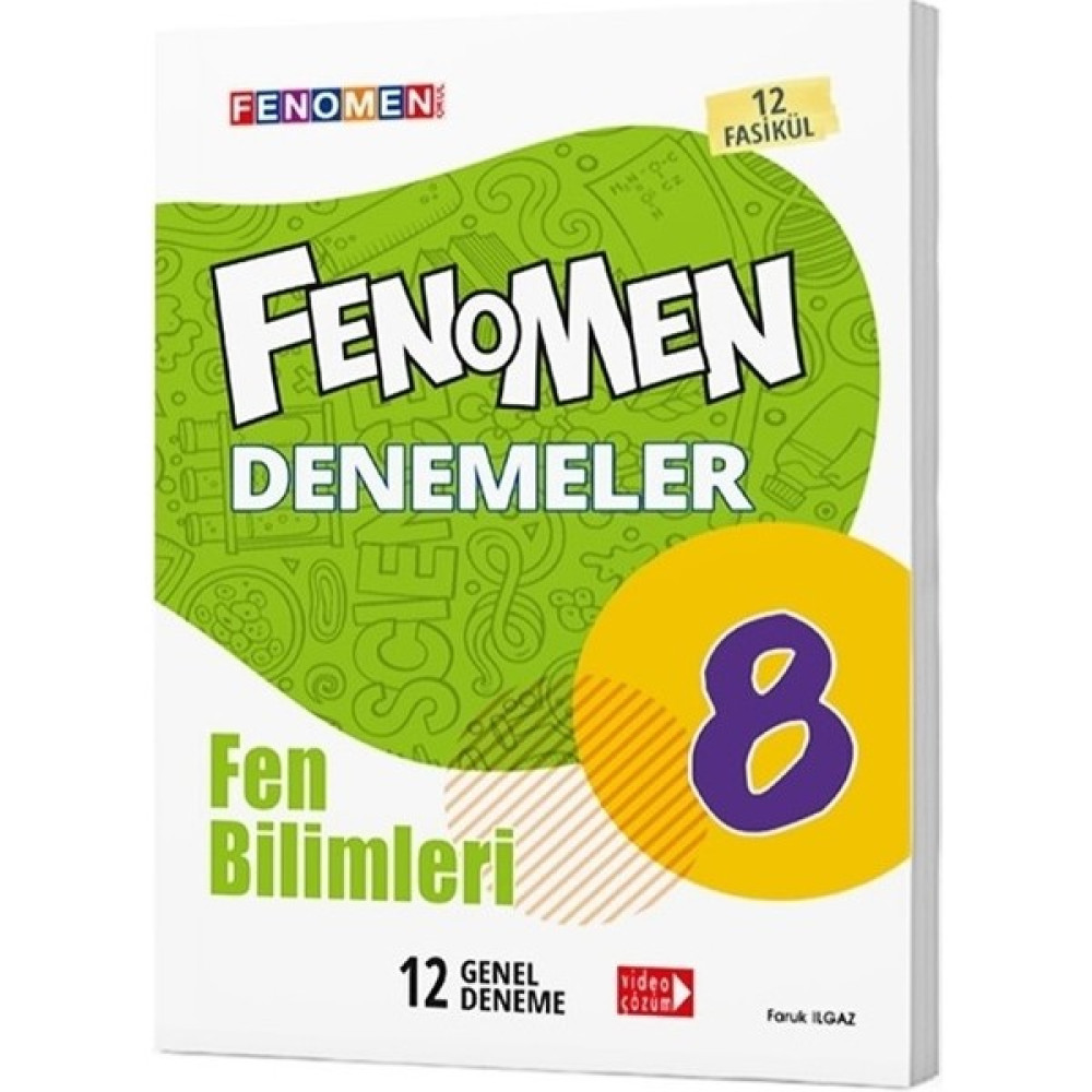 Fenomen Yayıncılık Fenomen 8. Sınıf LGS Fen Bilimleri 12 Deneme Fen - Bilişim ve Teknoloji Fiyatı