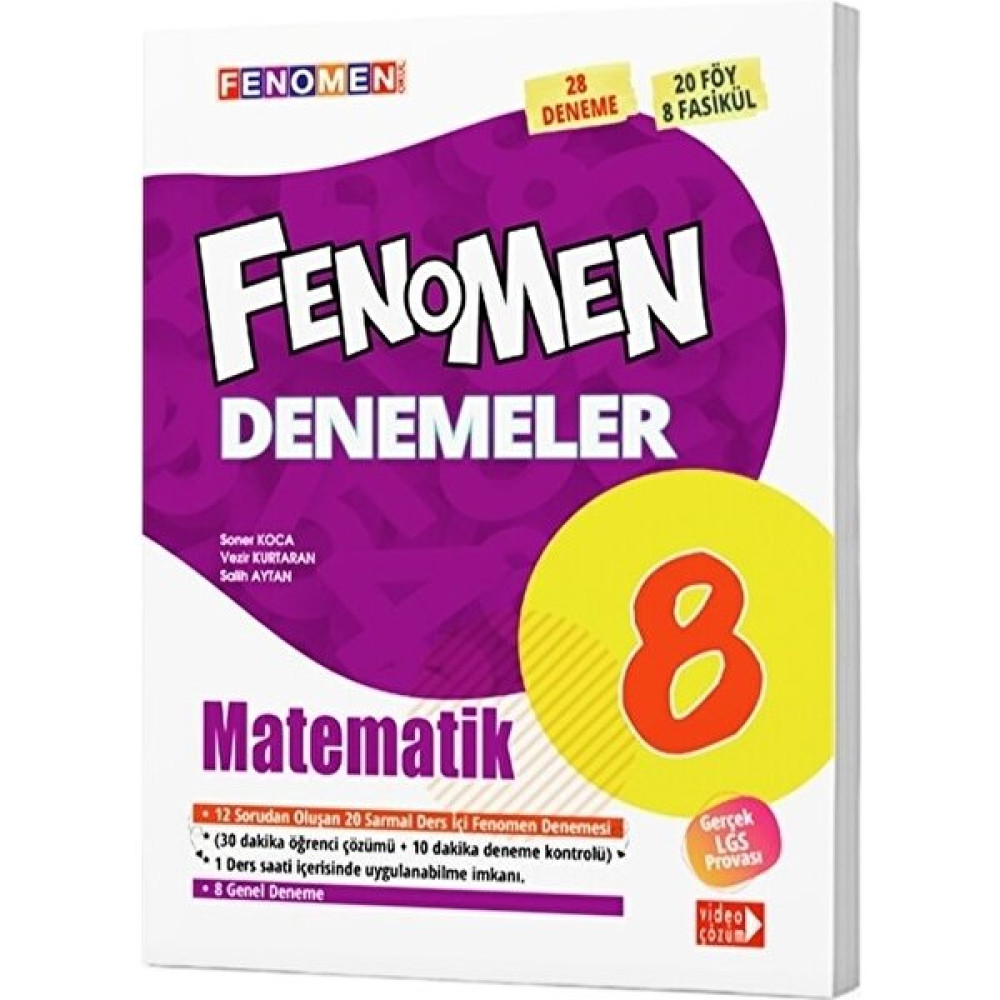 Fenomen Yayıncılık Fenomen 8. Sınıf LGS Matematik 28 Deneme Matematik Fiyatı