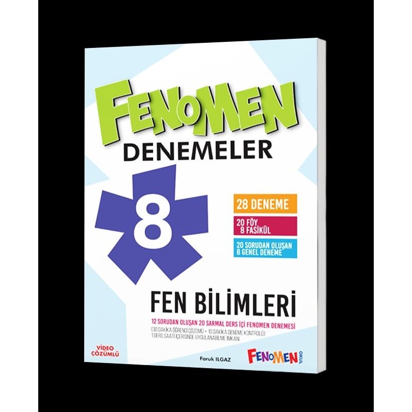 Fenomen Yayıncılık Fenomen 8.sınıf Fen Bilimleri Denemesi Fen - Bilişim ve Teknoloji Fiyatı