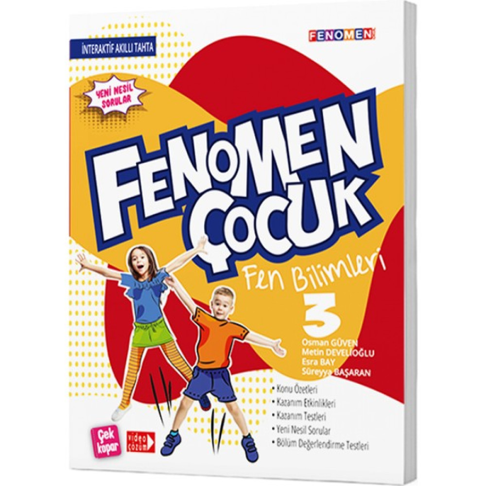Fenomen Yayıncılık Fenomen Çocuk 3. Sınıf Fen Bilimleri Fen - Bilişim ve Teknoloji Fiyatı