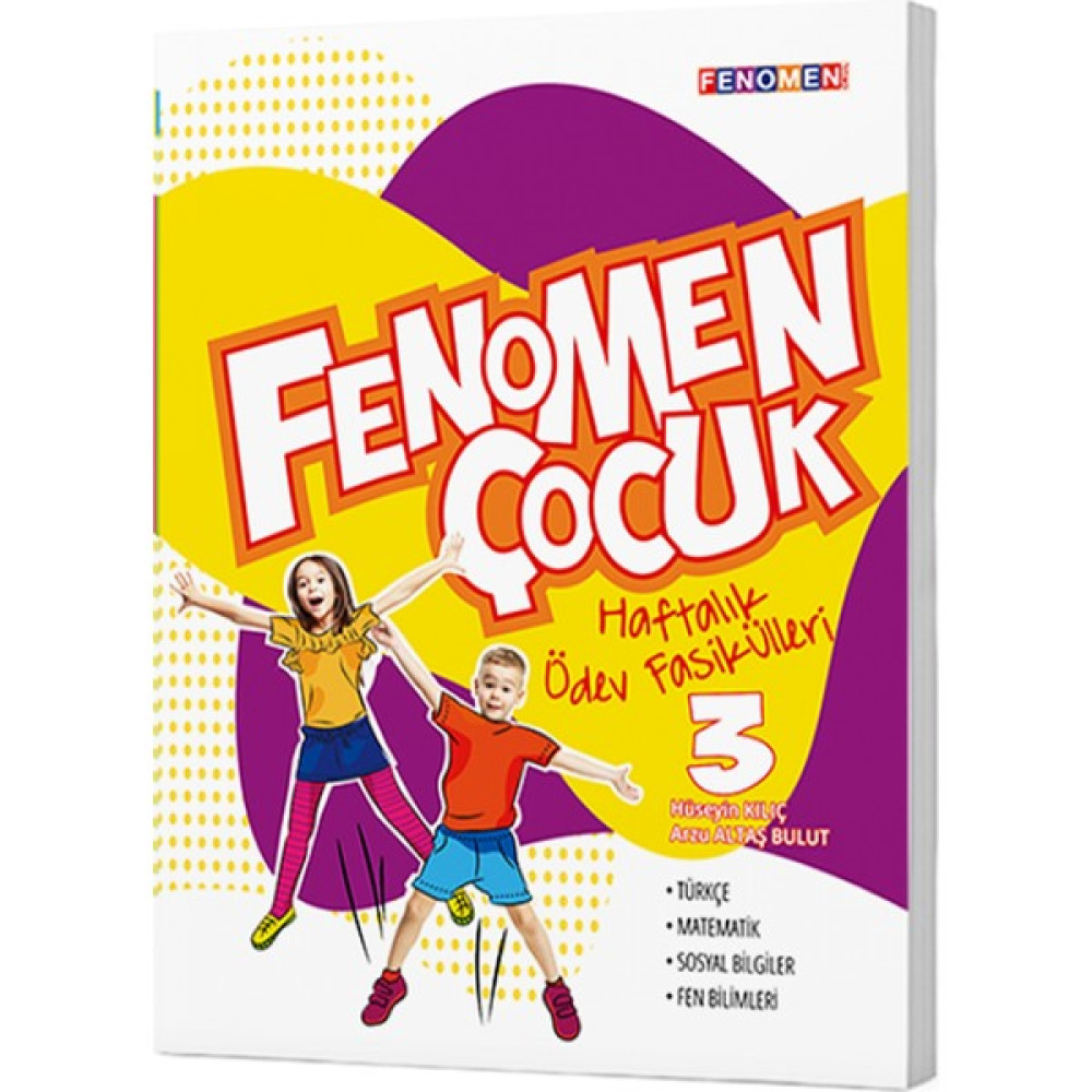 Fenomen Yayıncılık Fenomen Çocuk 3. Sınıf Haftalık Ödev Fasikülleri Tüm Dersler Fiyatı