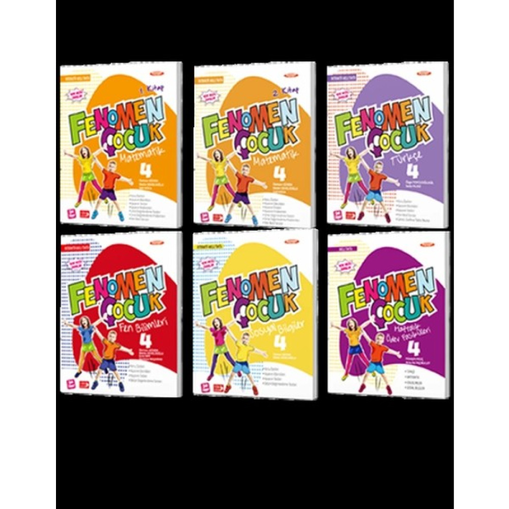 Fenomen Yayıncılık Fenomen Çocuk 4. Sınıf 6’lı Set-3 Kaynak Kitapları Fiyatı