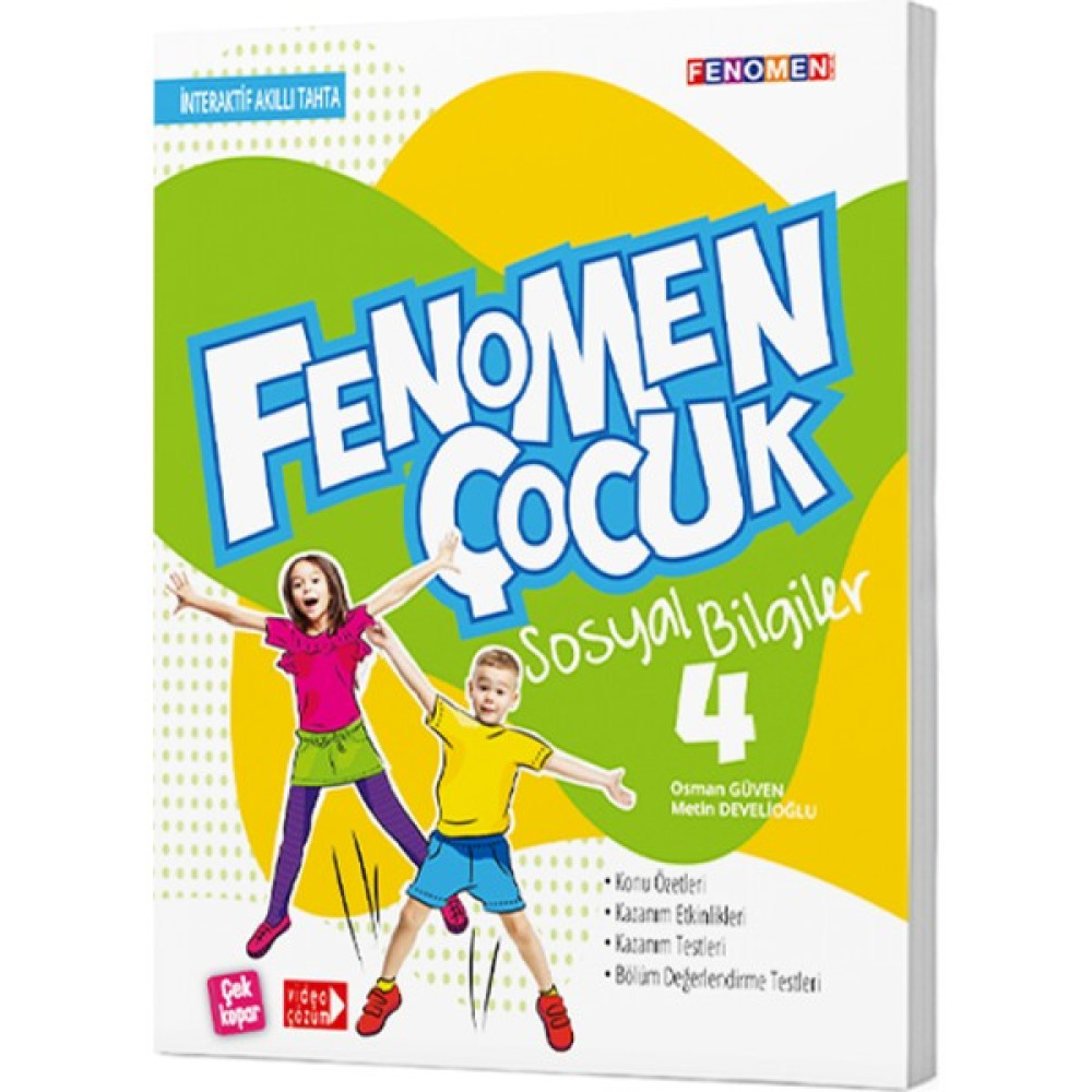 Fenomen Yayıncılık Fenomen Çocuk 4. Sınıf Sosyal Bilgiler Sosyal Bilgiler Fiyatı