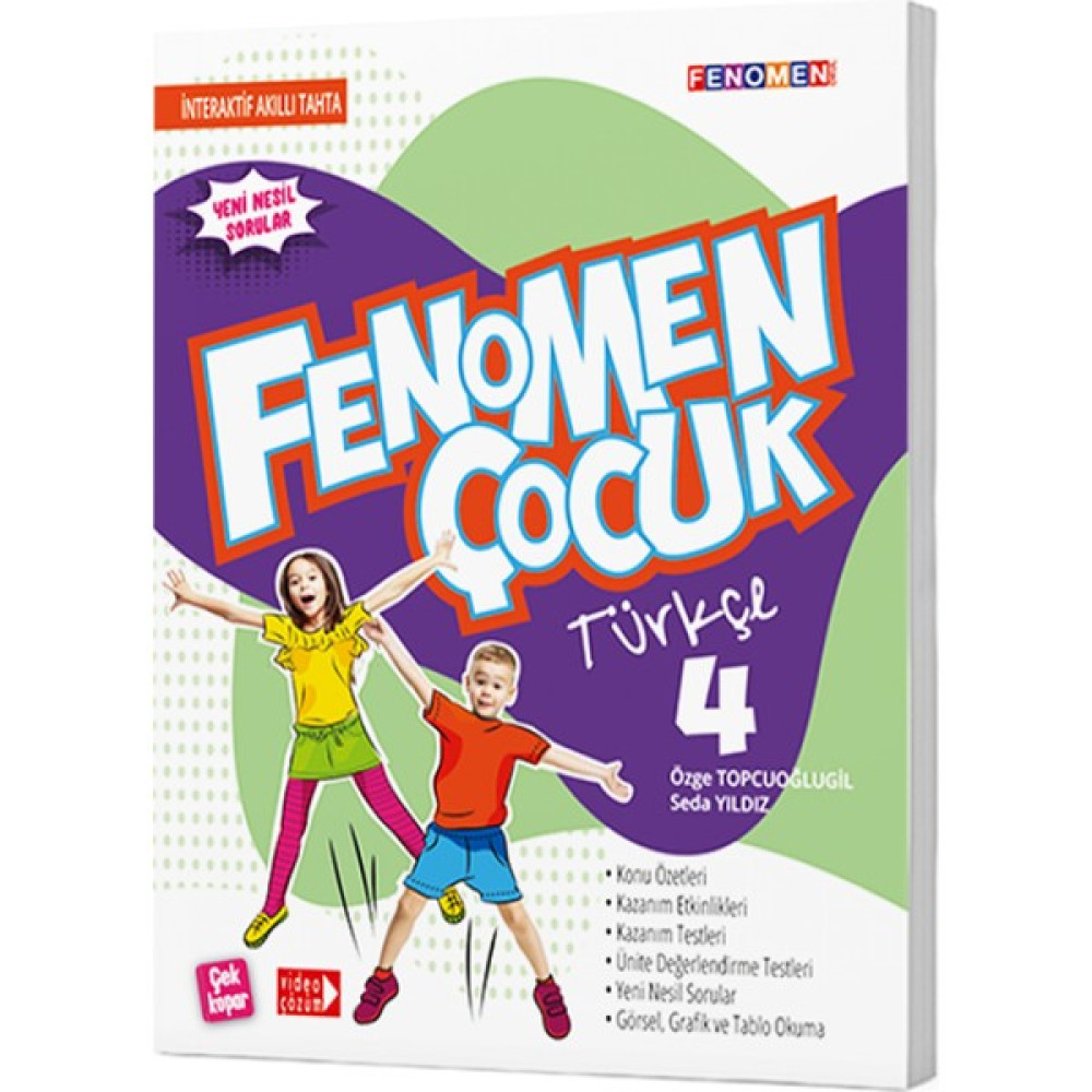 Fenomen Yayıncılık Fenomen Çocuk 4. Sınıf Türkçe Türkçe Fiyatı