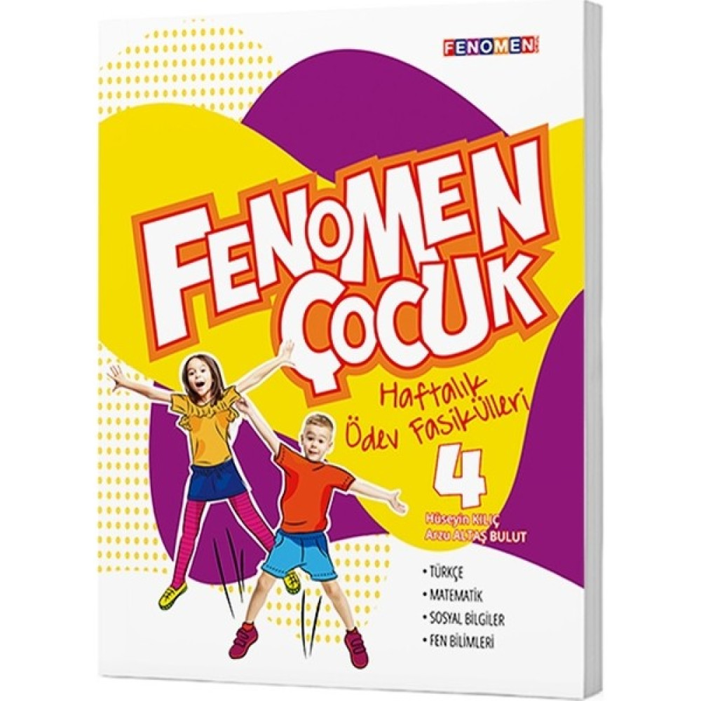 Fenomen Yayınları 4. Sınıf 2023 Haftalık Ödev Fasikülleri Kaynak Kitapları Fiyatı