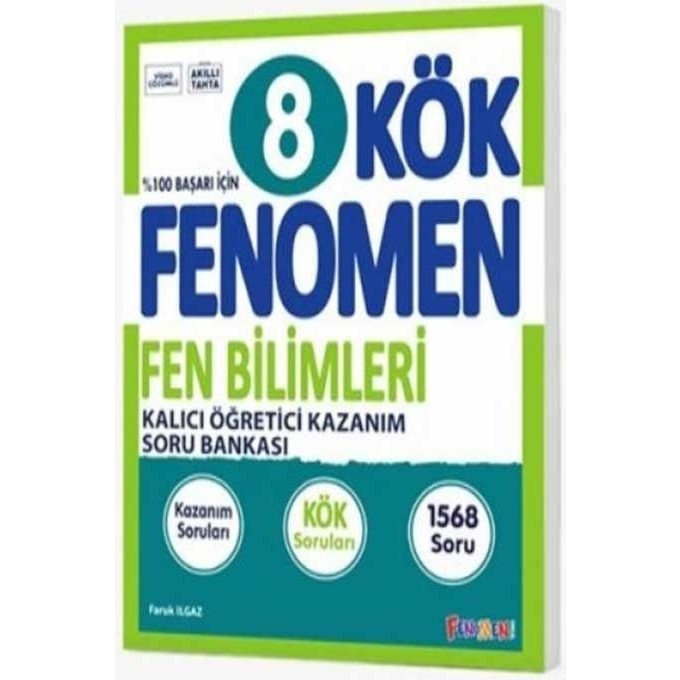 Fenomen Yayınları 8. Sınıf Kök Fen Bilimleri Soru Bankası Kaynak Kitapları Fiyatı