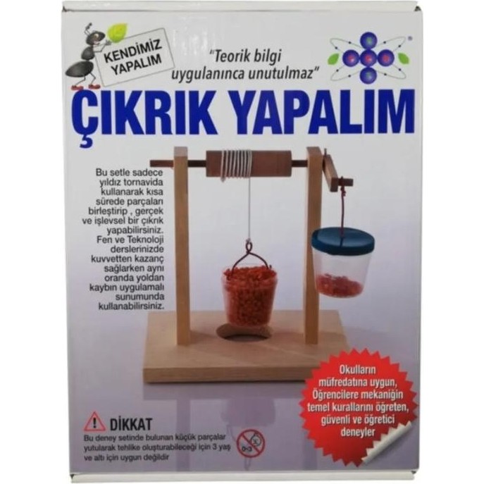 Fenset Çıkrık Yapalım Fizik Deney Seti Okul Malzemeleri Fiyatı