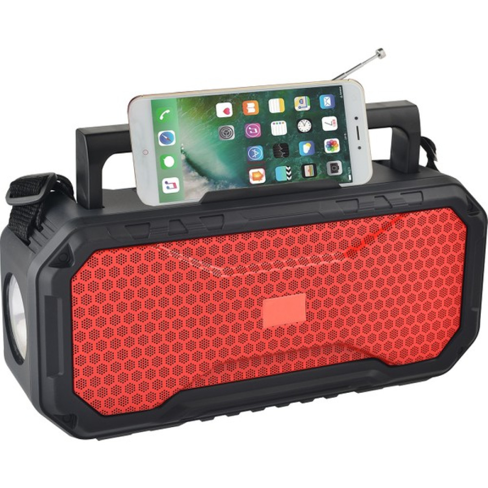 Fepe Fp-31 Fm Radyo El Fenerli Bluetooth Hoparlör USB Tf Kart Destekli Speaker - Siyah - Kırmızı Oto Boyaları Fiyatı