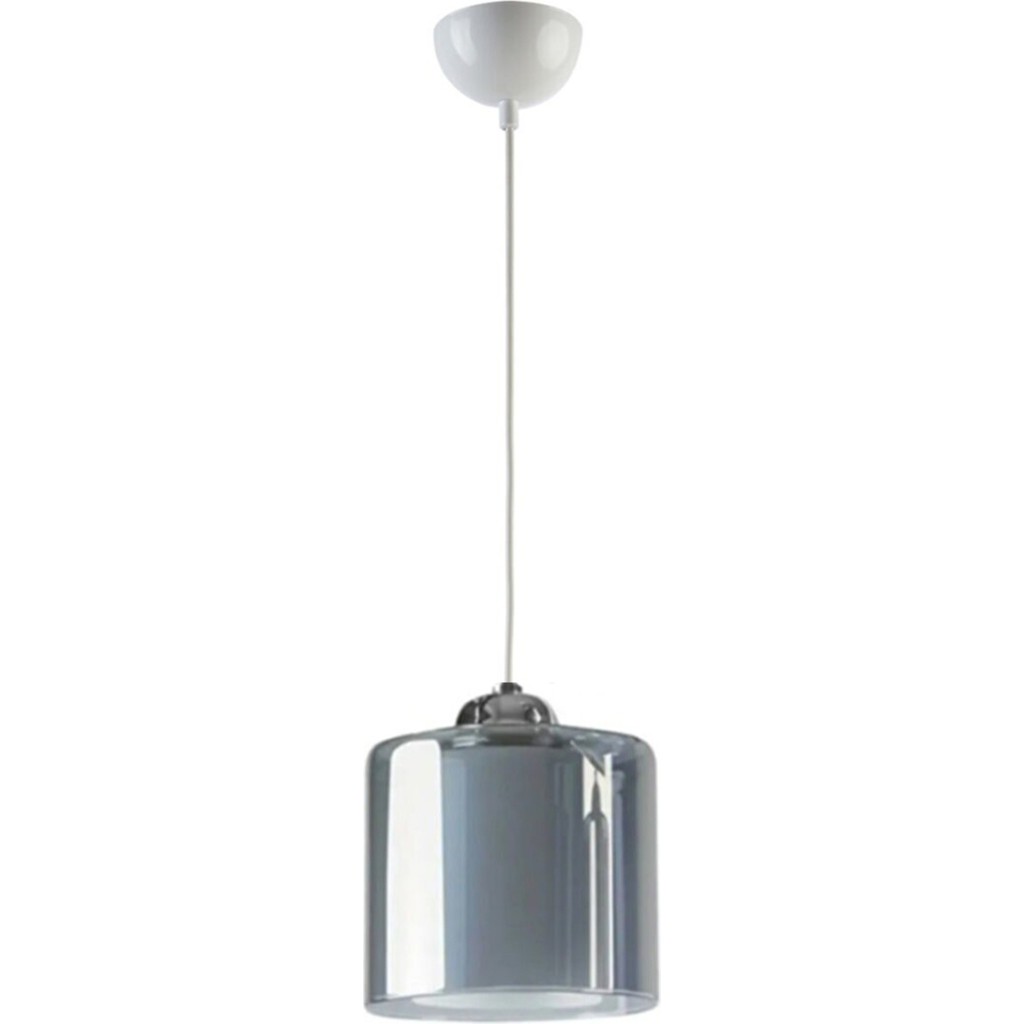 Fer Avize Modern Tasarım Füme Çift Camlı Tekli Avize - 1 Avize Fiyatı