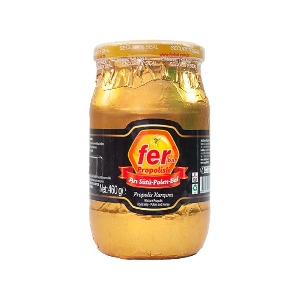 Fer Özel Arı Sütü Bal Polen Propolisli Karışım 460 gr Bal ve Reçel Fiyatı