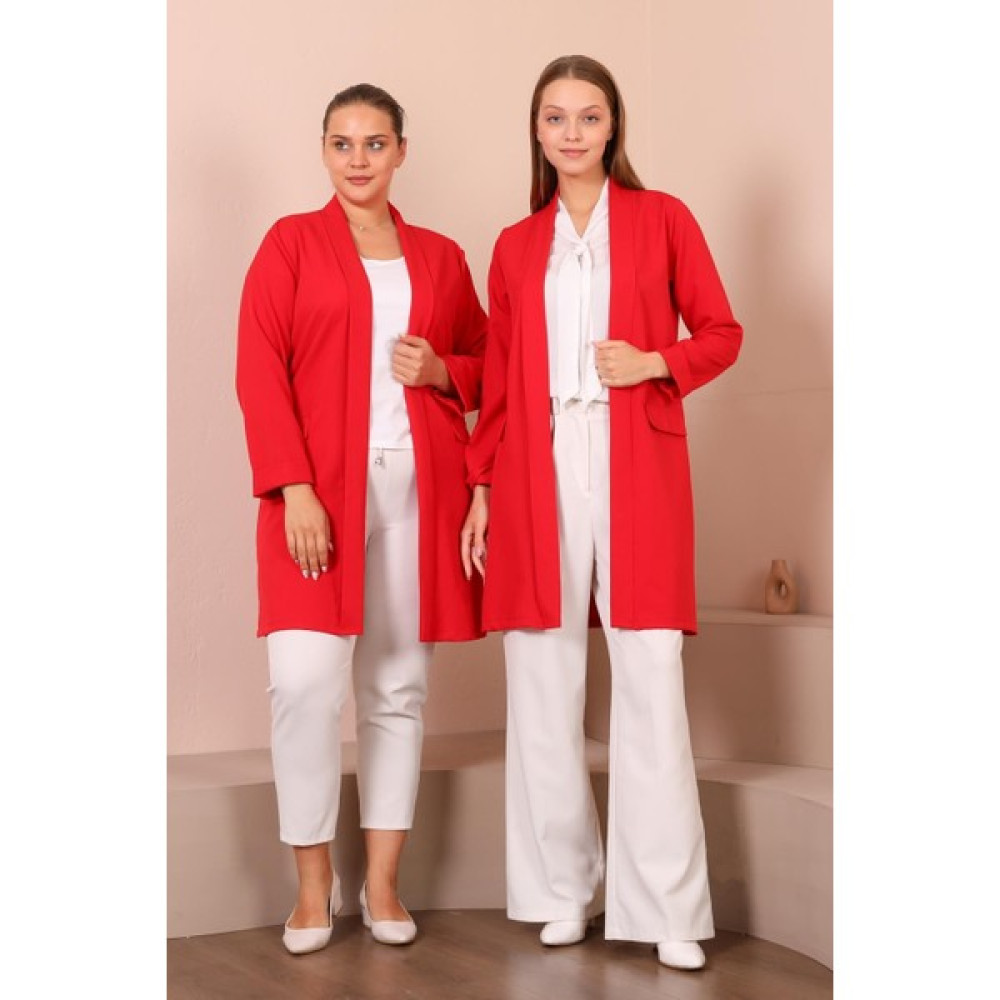 FERACE Blazer Buyuk Beden Kadin Ceket Tesettur Giyim Blazer Ceket Bayan Ceket Fiyatı