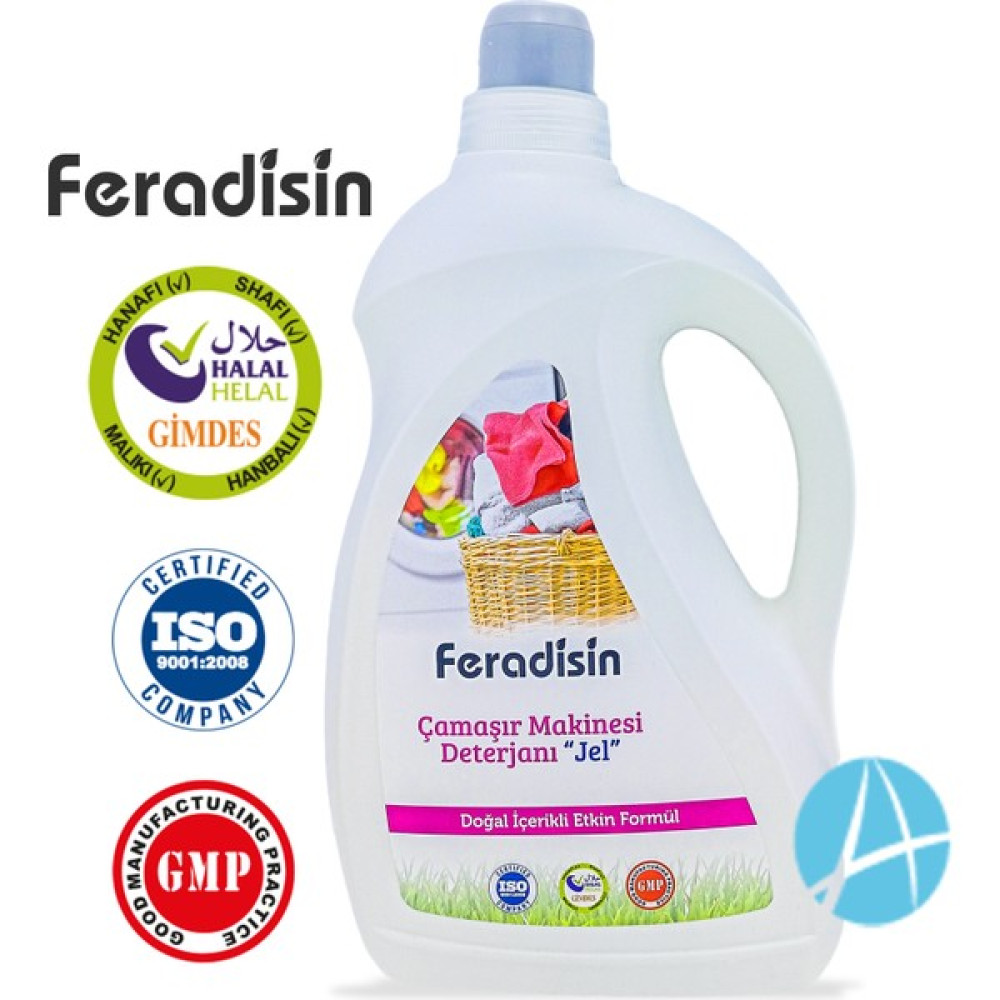 Feradisin Bitkisel Çamaşır Makinesi Deterjanı Jel 2000 ml Çamaşır Deterjanı Fiyatı
