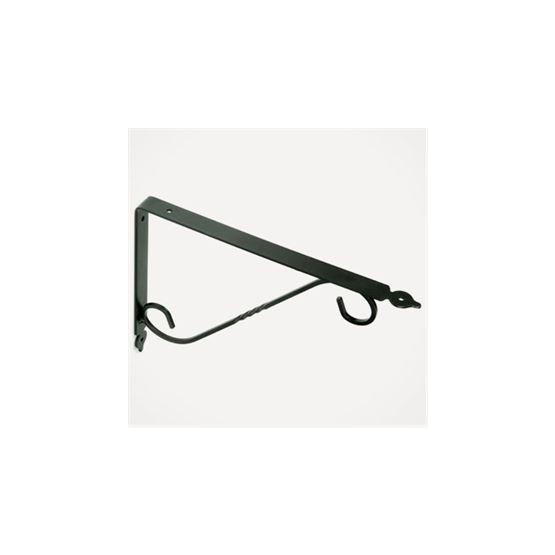 Ferforje Siyah 190x250 mm Raf Altı Konsol Duvar Rafı Fiyatı