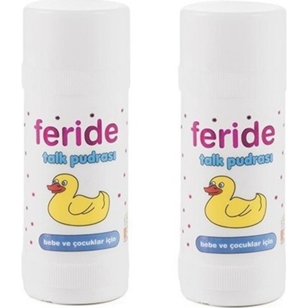 Feride Talk Pudrası Gül Kokulu Bebek - 2 Kutu 200 gr Bebek Pudra Fiyatı