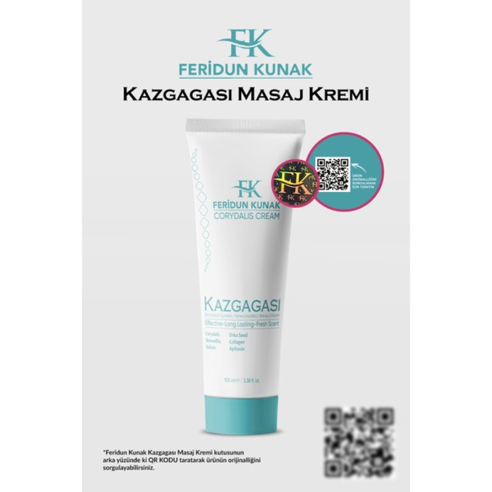 Feridun Kunak Kazgagası Masaj Kremi - 100 ml Nemlendiriciler Fiyatı