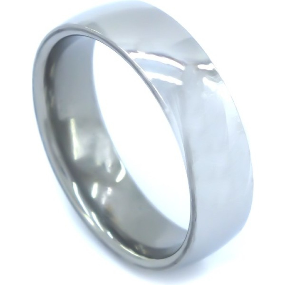 Ferizz 316L Çelik Unisex Alyans Yüzük 6 mm YZK-284 - 26 - 27 - Beyaz Yüzükler Fiyatı