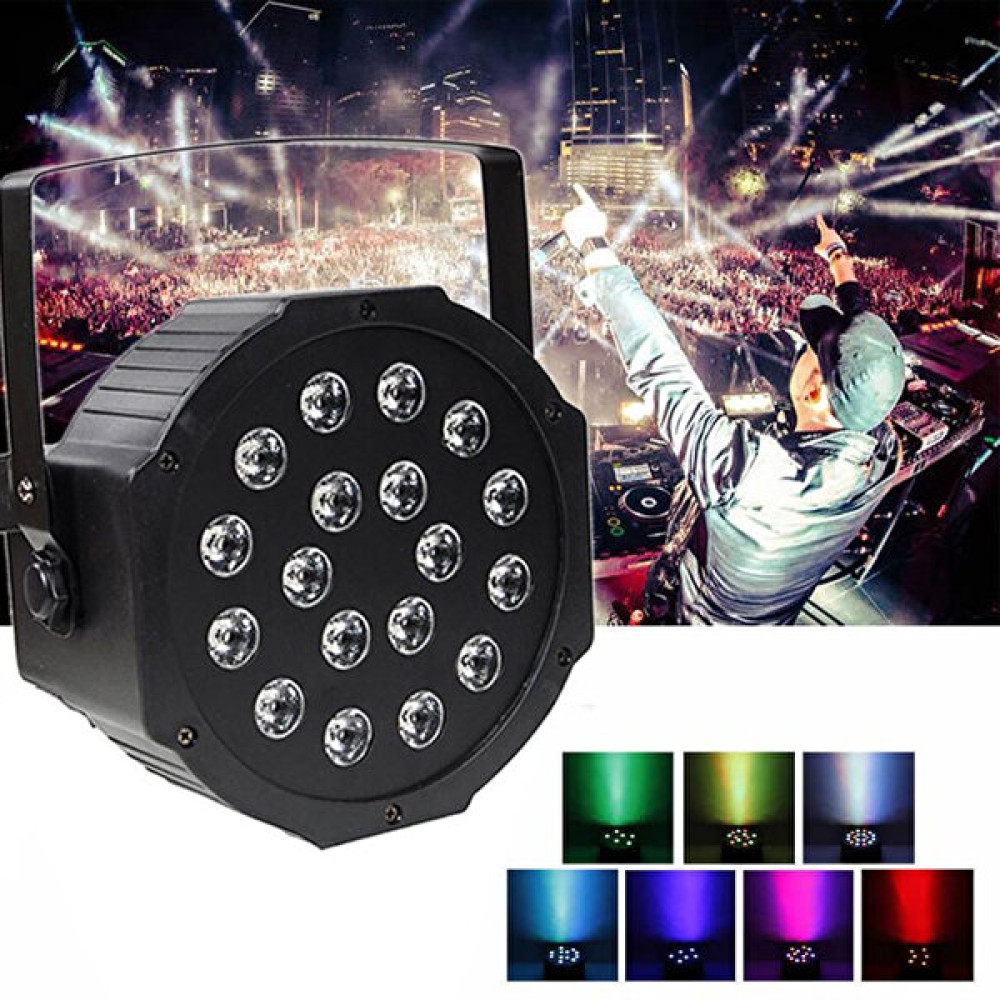 Ferled led Par Rgb 18X3 Lazer Işık Disko, Sahne Aydınlatma Dj Parti Işık Stüdyo ve Sahne Ekipmanları Fiyatı