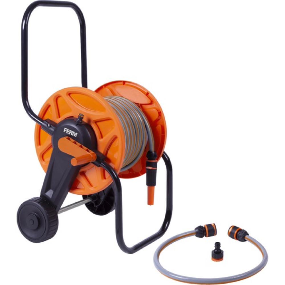 Ferm HTA1008 Hortum Sarma Makara Arabası - 20m Bahçe Hortumu Set Bahçe Malzemeleri Fiyatı