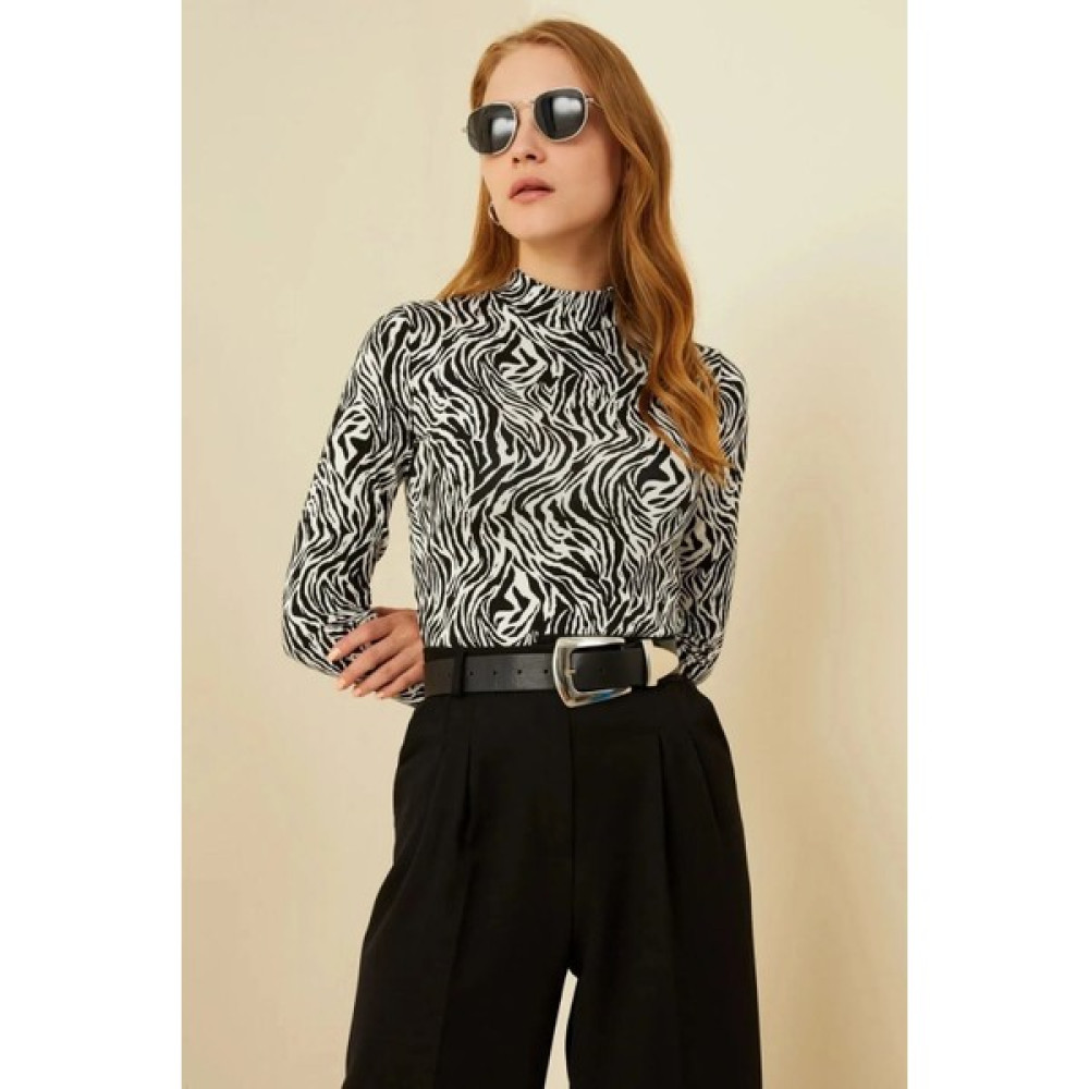 Ferme Boutique Desenli Bluz Bluz Fiyatı