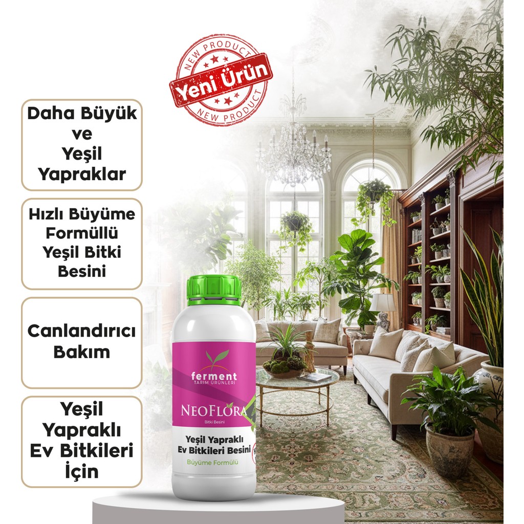 Ferment Tarım Ferment Neoflora 250 ml Daha Büyük ve Daha Yeşil Yapraklar, Hızlı Büyüme ve Canlandırıcı Bakım SSD / Solid State Drive Fiyatı
