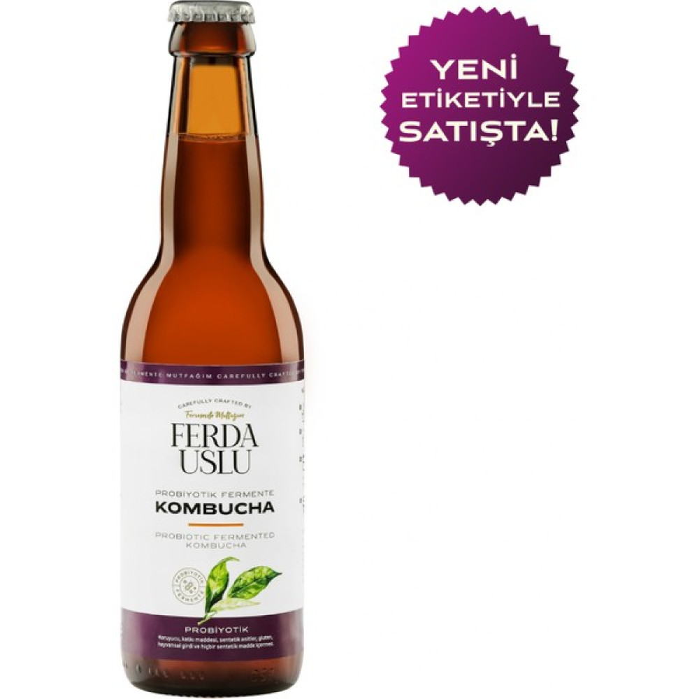 Fermente Mutfağım Probiyotik Kombucha Çayı 330 ml Diğer Fiyatı