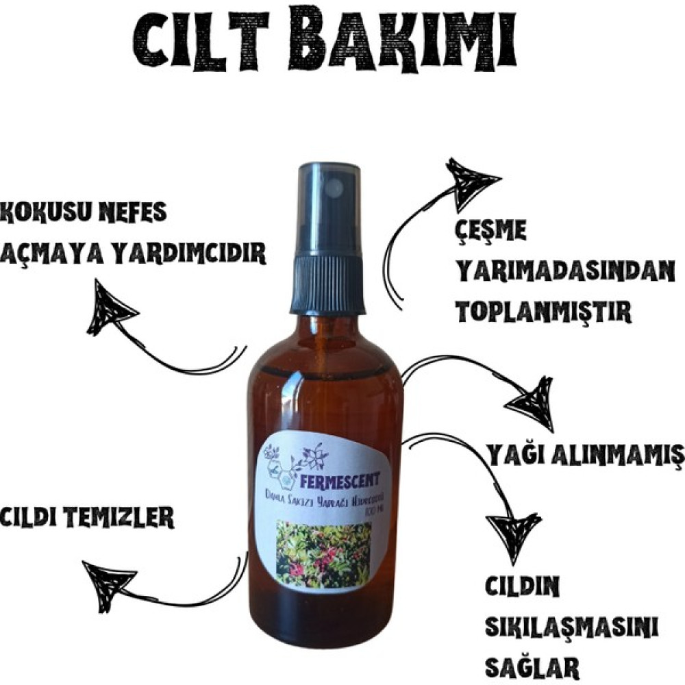 Fermescent - Damla Sakızı Yaprağı Suyu - Hidrosolü - Canlandırıcı - Çesme Yarımadasından - %100 Kalite Garantisi Nemlendiriciler Fiyatı