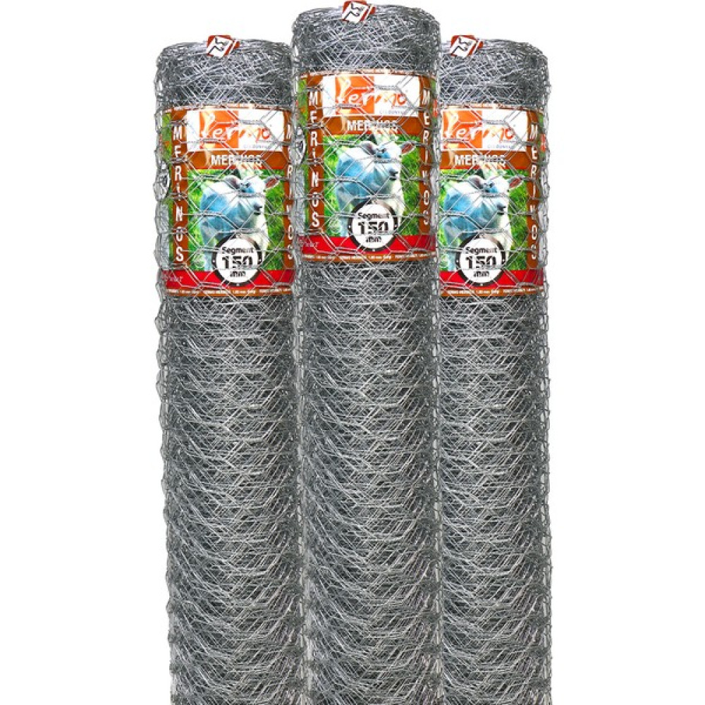 Fermo Merinos Altıgen Örme Tel Yükseklik 100 cm Uzunluk 20 m Göz Aralığı 3.2" Segment 1.50 mm - 1m Bahçe Çiti Fiyatı
