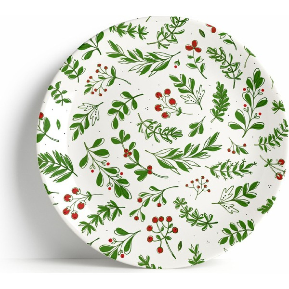 Fern&co. Merry Merry Collection Melamin 4'lü Küçük Tabak Seti Yemek Takımı Fiyatı