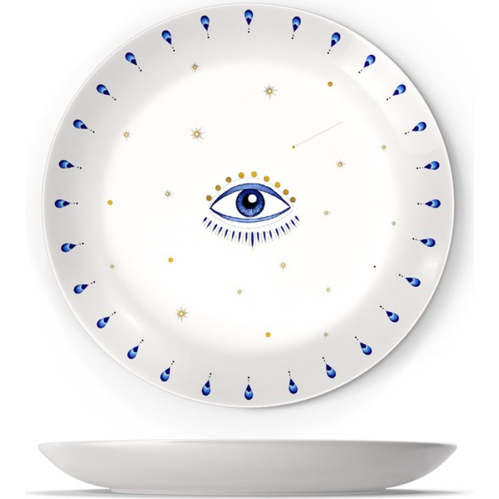 Fern&Co. Spirit Eye Collection Çukur Yemek Tabağı Yemek Takımı Fiyatı