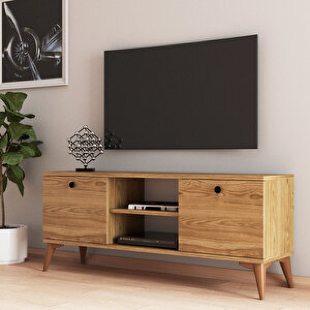 Ferniso Tv Sehpası Full Dut Raflı 120cm Tv Ünitesi / Sehpası Fiyatı