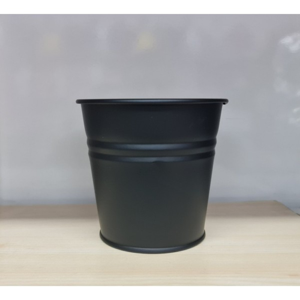 Feronya Metal Saksı Kova Siyah 11x12 Cm No 11 Saksı ve Aksesuarları Fiyatı