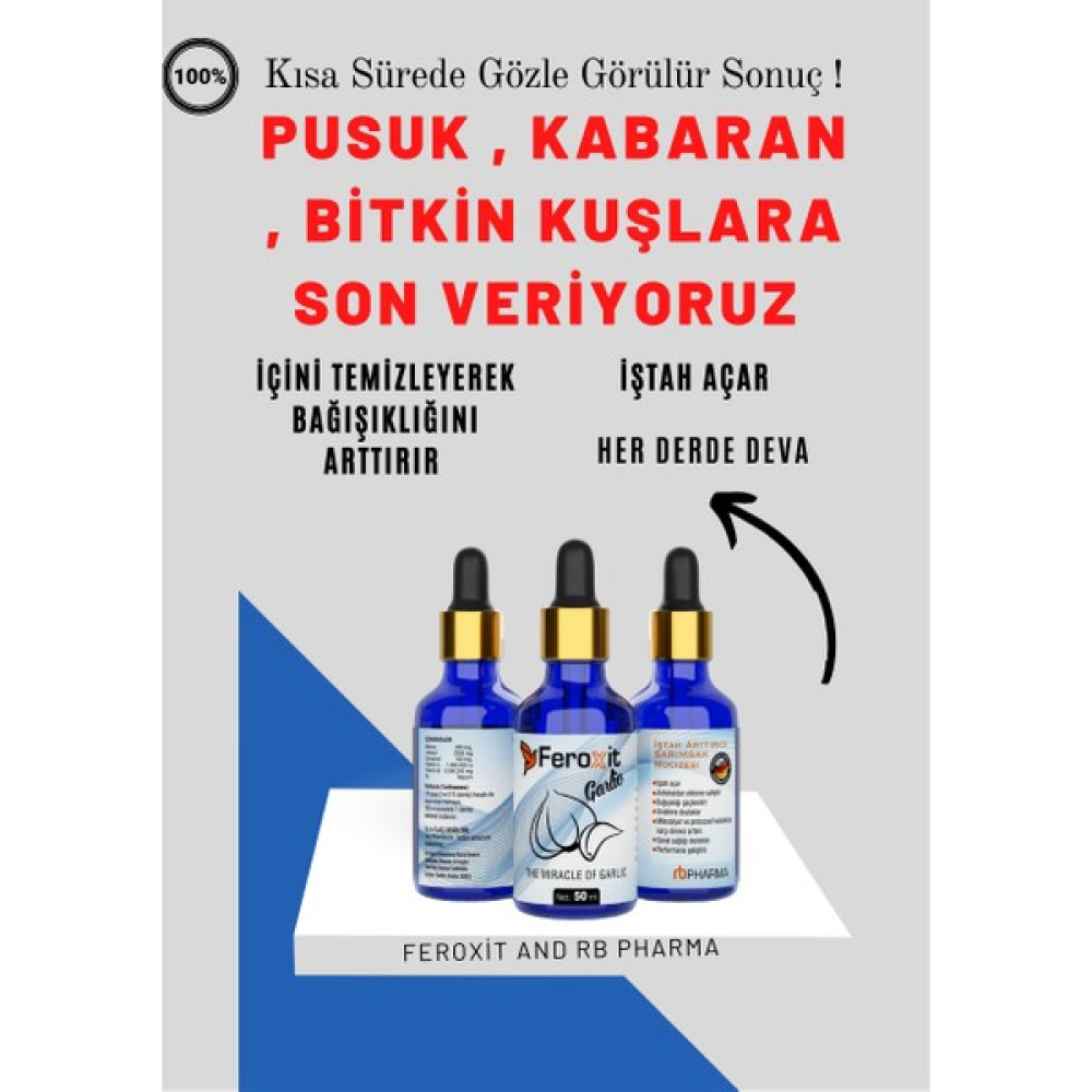 Feroxit Garlıc - Iştah Arttırıcı Sarımsak Mucizesi Oto Boyaları Fiyatı