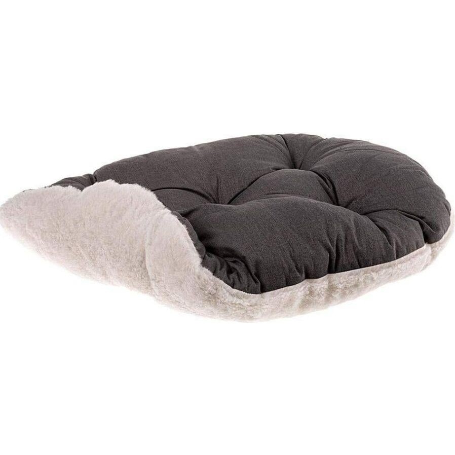 Ferplast Relax 55 Peluş Kedi ve Mini Irk Köpek Yatağı - Marrone Bej (55CM x 36CM) Evcil Hayvan Ürünleri Fiyatı