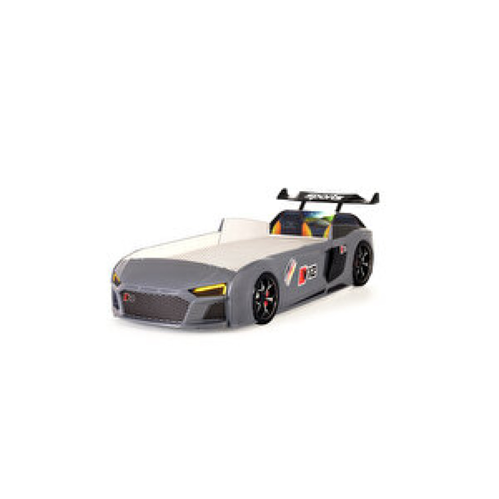 Ferramini Gri Arabalı Yatak V12 Audi Işıklı Full Plastik Bebek Karyolası Fiyatı