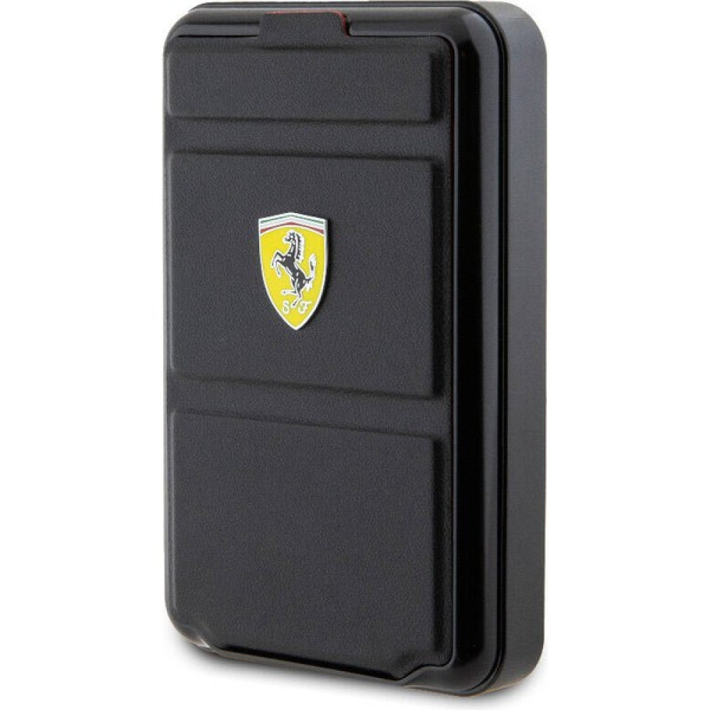 Ferrari Magsafe Şarj Özellikli Powerbank Ferrari 973WP Orjinal Lisanslı Standlı Metal Logolu 10.000MAH Siyah Cep Telefonu Şarj Cihazı Fiyatı